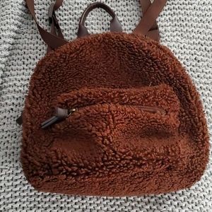 Small brown back pack